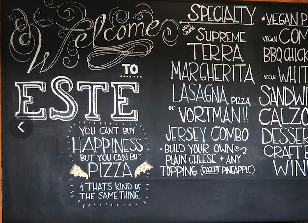 September meetUP at Este Pizza!