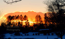 Sunset at Ethel Walker School