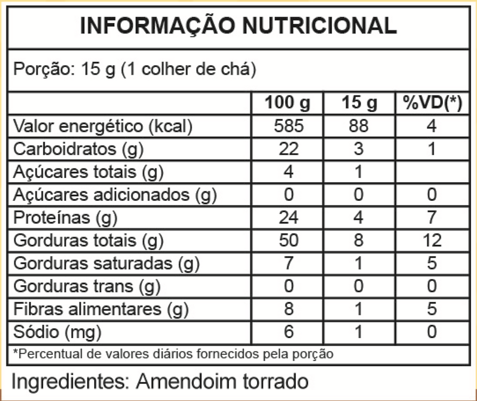 Miniatura: Pasta de Amendoim Integral 400g