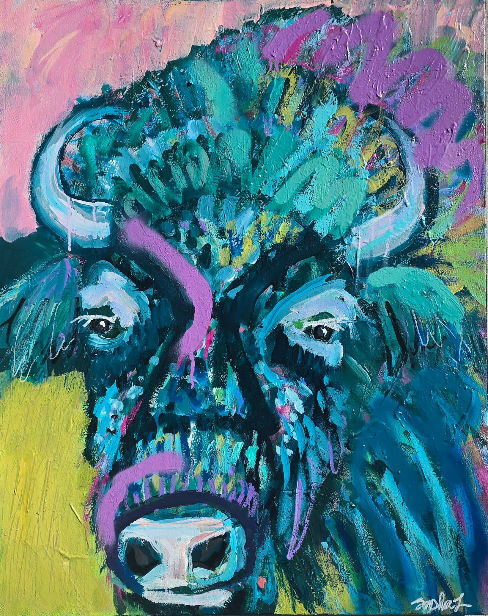 Roam Native - 24x30" on Canvas