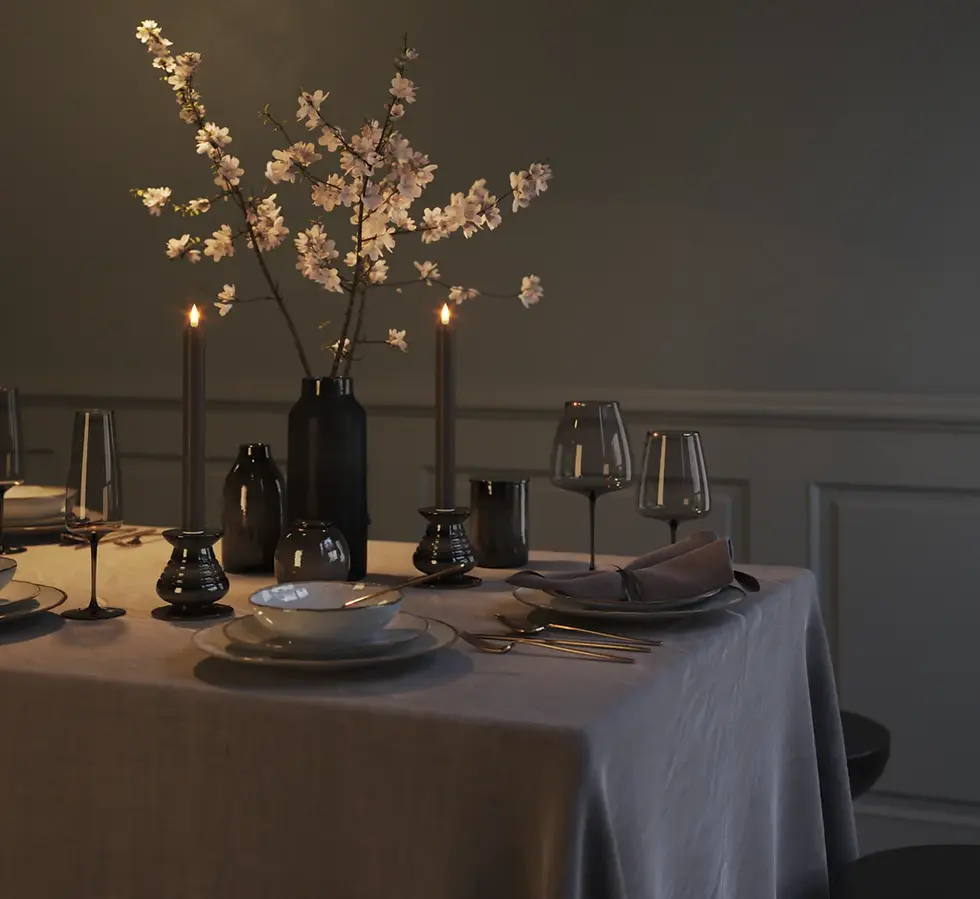 Bougies LED chandelier moka Deluxe Home Art 2x24 cm avec flamme 3D.