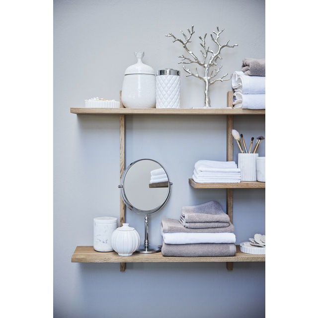 Étagère murale Ellie en chêne massif 120x20x70 cm, design minimaliste