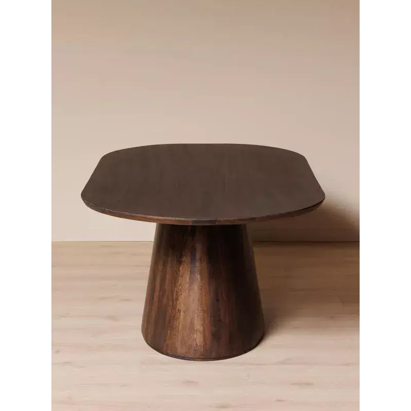 Grande table à dîner Evola en manguier massif de 200 cm pour salle à manger – Sélection Chehoma.