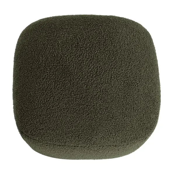 Pouf Lana bouclette kaki