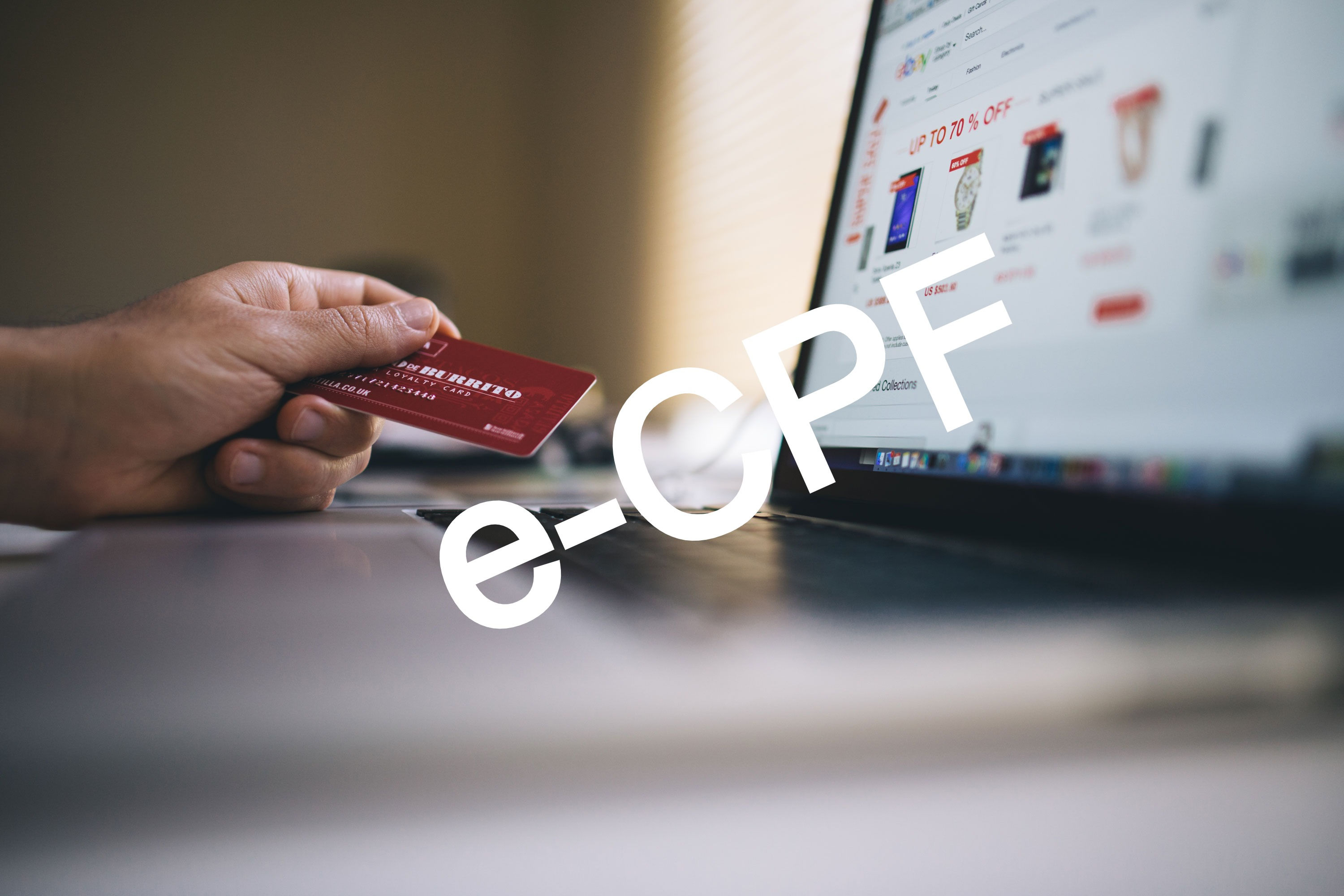 e-CPF A3 somente Cartão