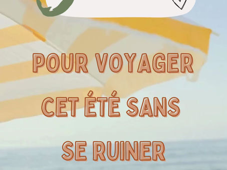 3 Bons Plans Budget Vacances🏝️