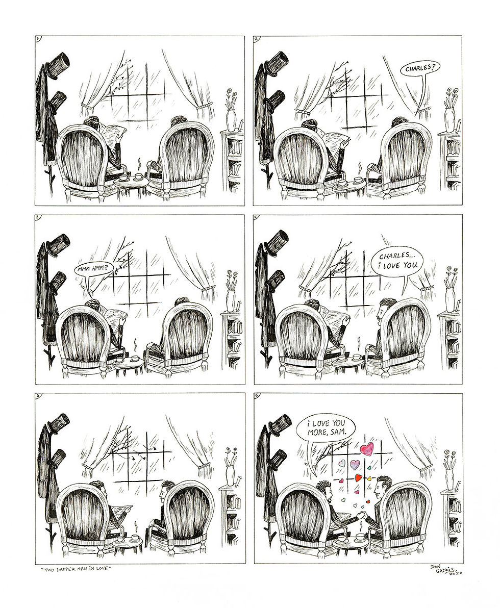 Two Dapper Men In Love Comic72