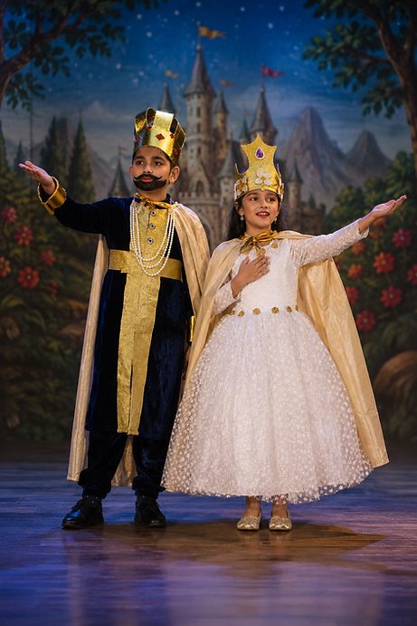 King and Queen costume