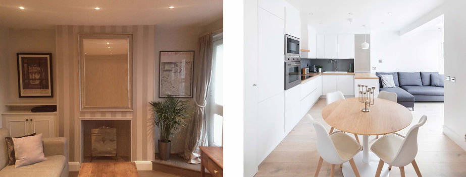 before / after