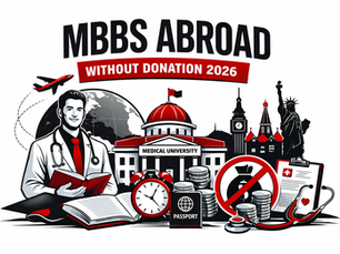 MBBS Abroad Without Donation 2026 guide for Indian students studying medicine overseas without capitation fees
