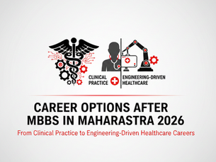 Career options after MBBS in Maharashtra 2026 including clinical, management, and engineering-based healthcare fields