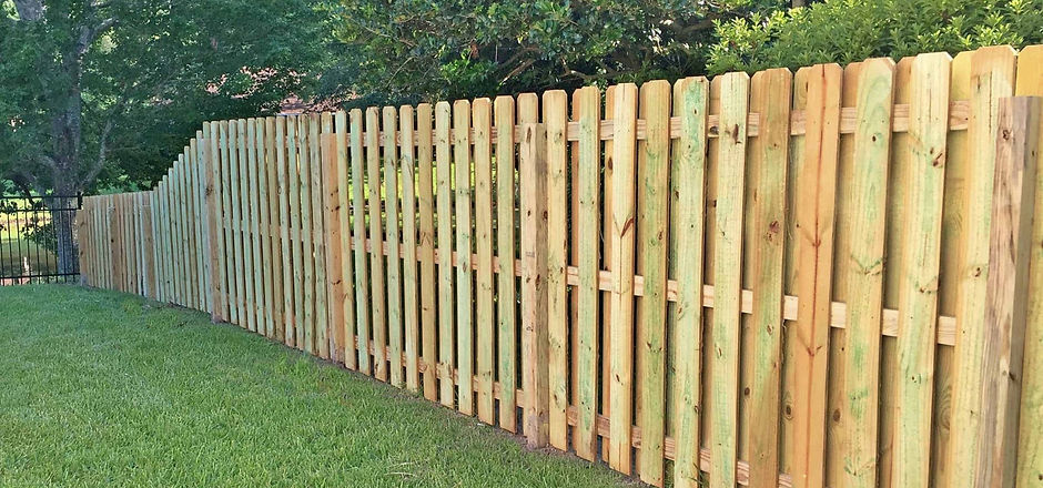 wood fence