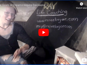 Your Goals/Dreams require Decisions