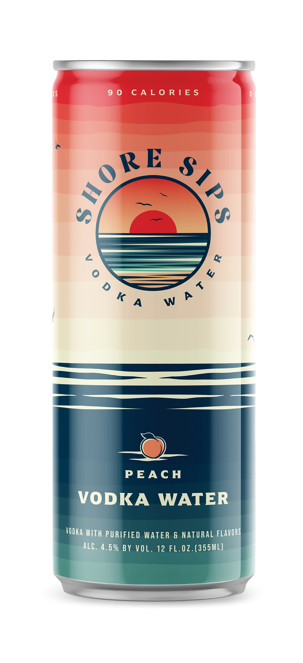 Peach Vodka Water