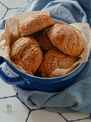 Orkiszowe Bułki Hamburgerowe