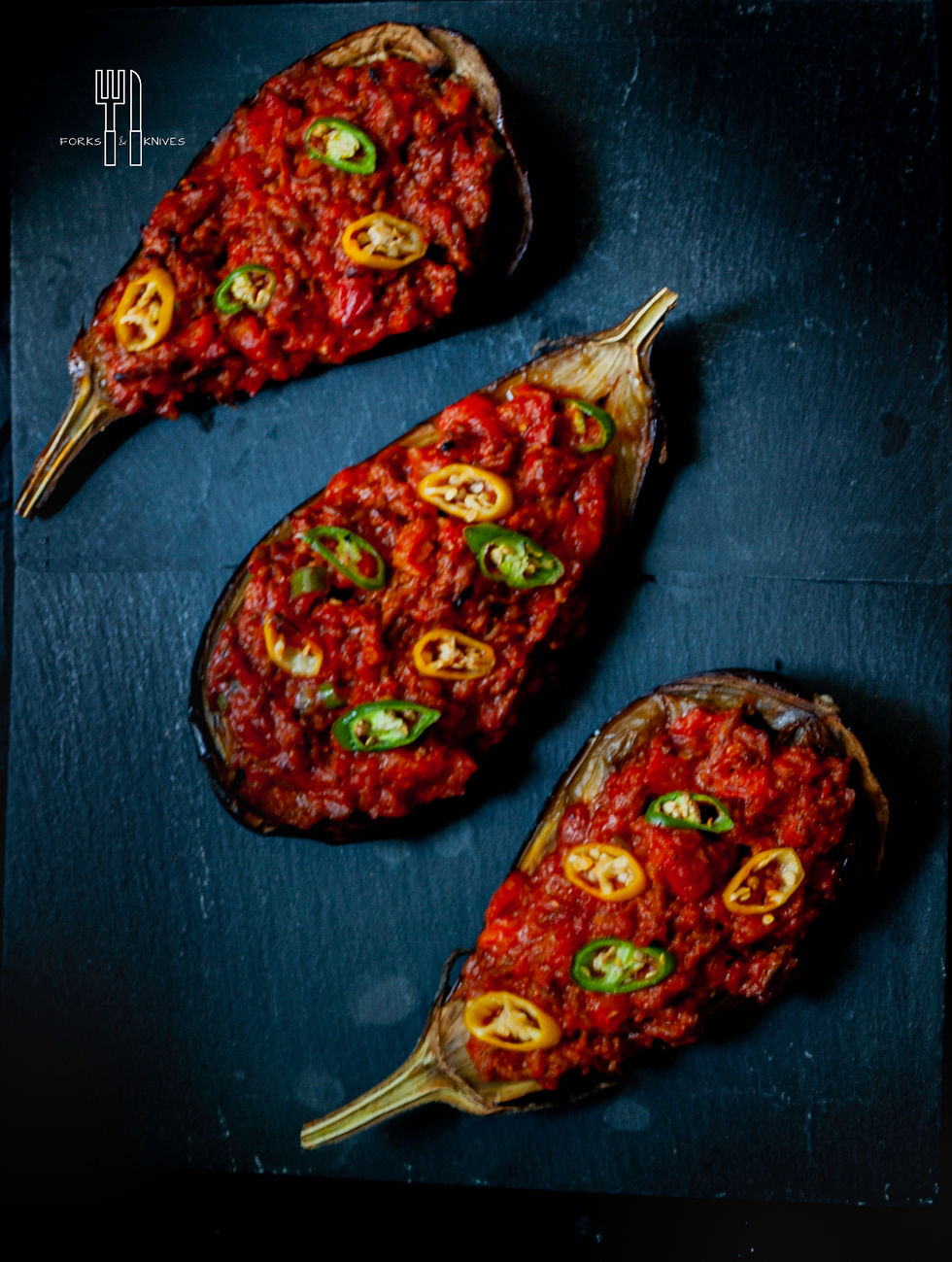 Bakłażany Faszerowane po Turecku