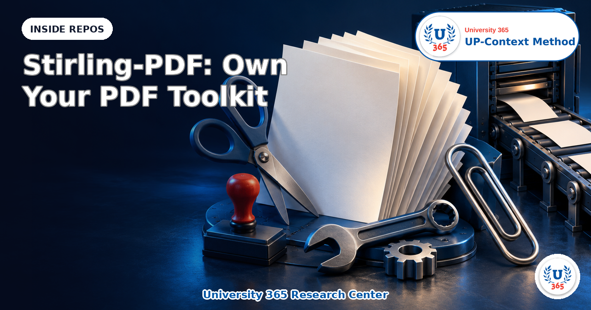 Stirling-PDF: Own Your PDF Toolkit