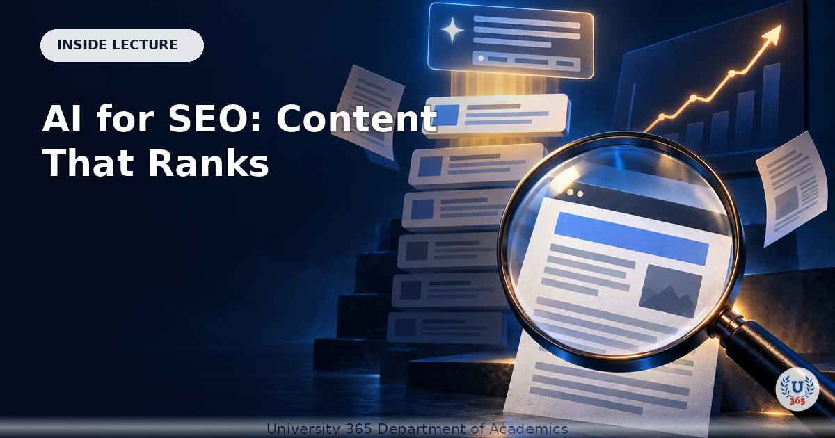 AI for SEO: Content That Ranks