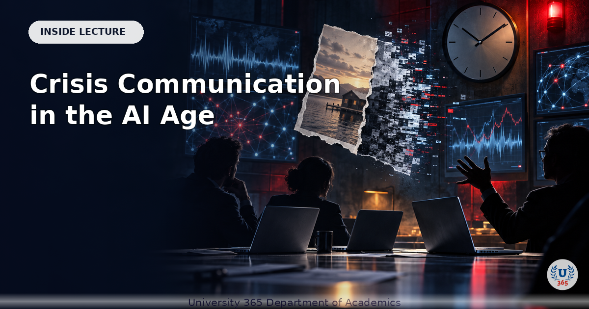 Crisis Communication in the AI Age