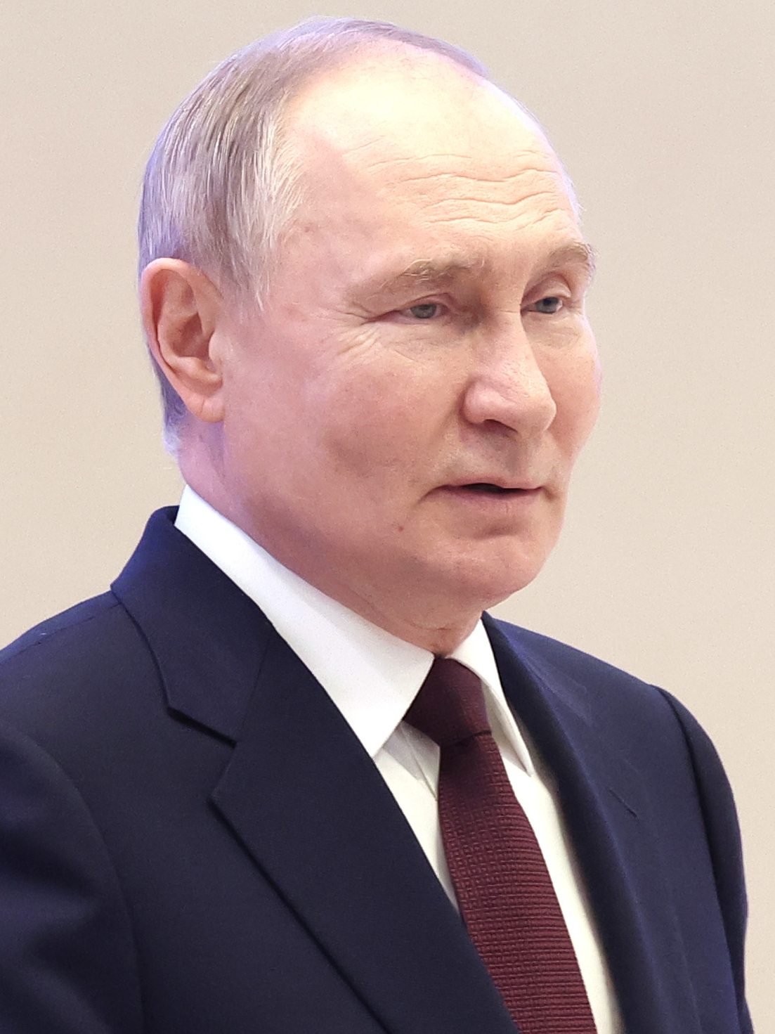 Vladimir Putin, President of Russia, as of 2026.