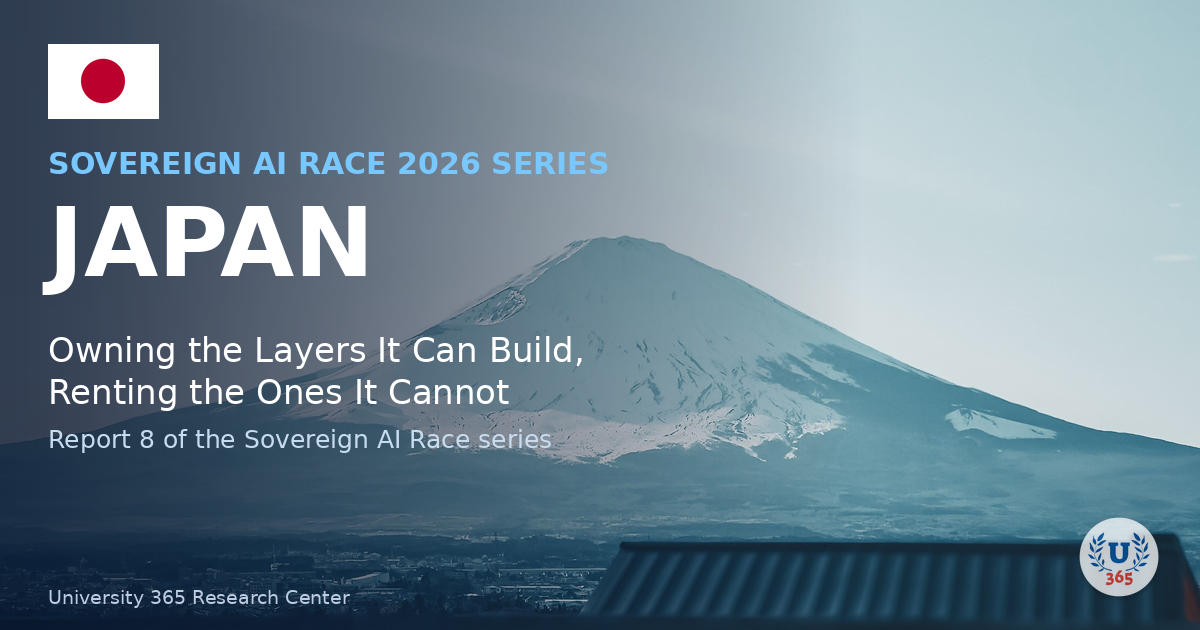 Sovereign AI Race: Japan (2026)