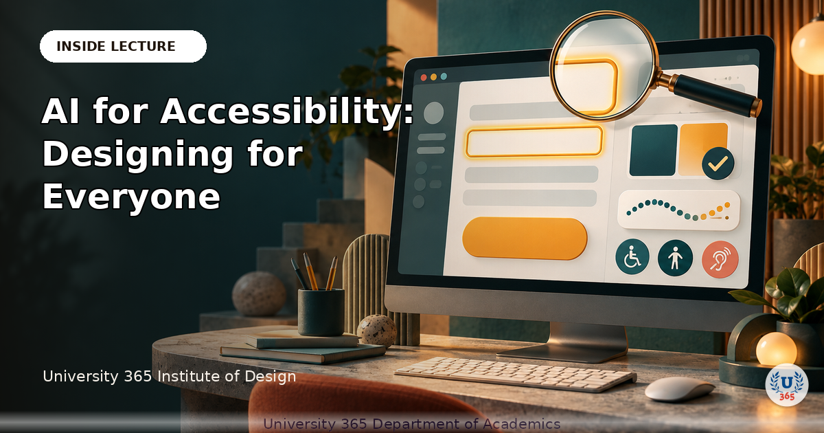 AI for Accessibility: Designing for Everyone