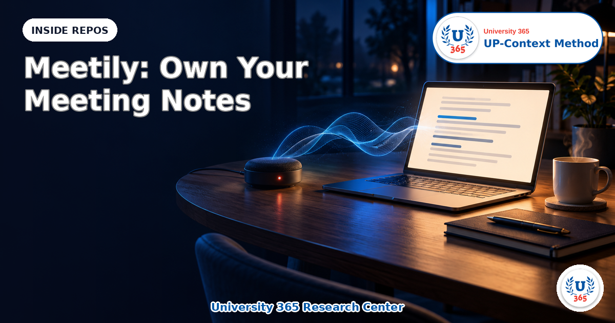 Meetily: Own Your Meeting Notes