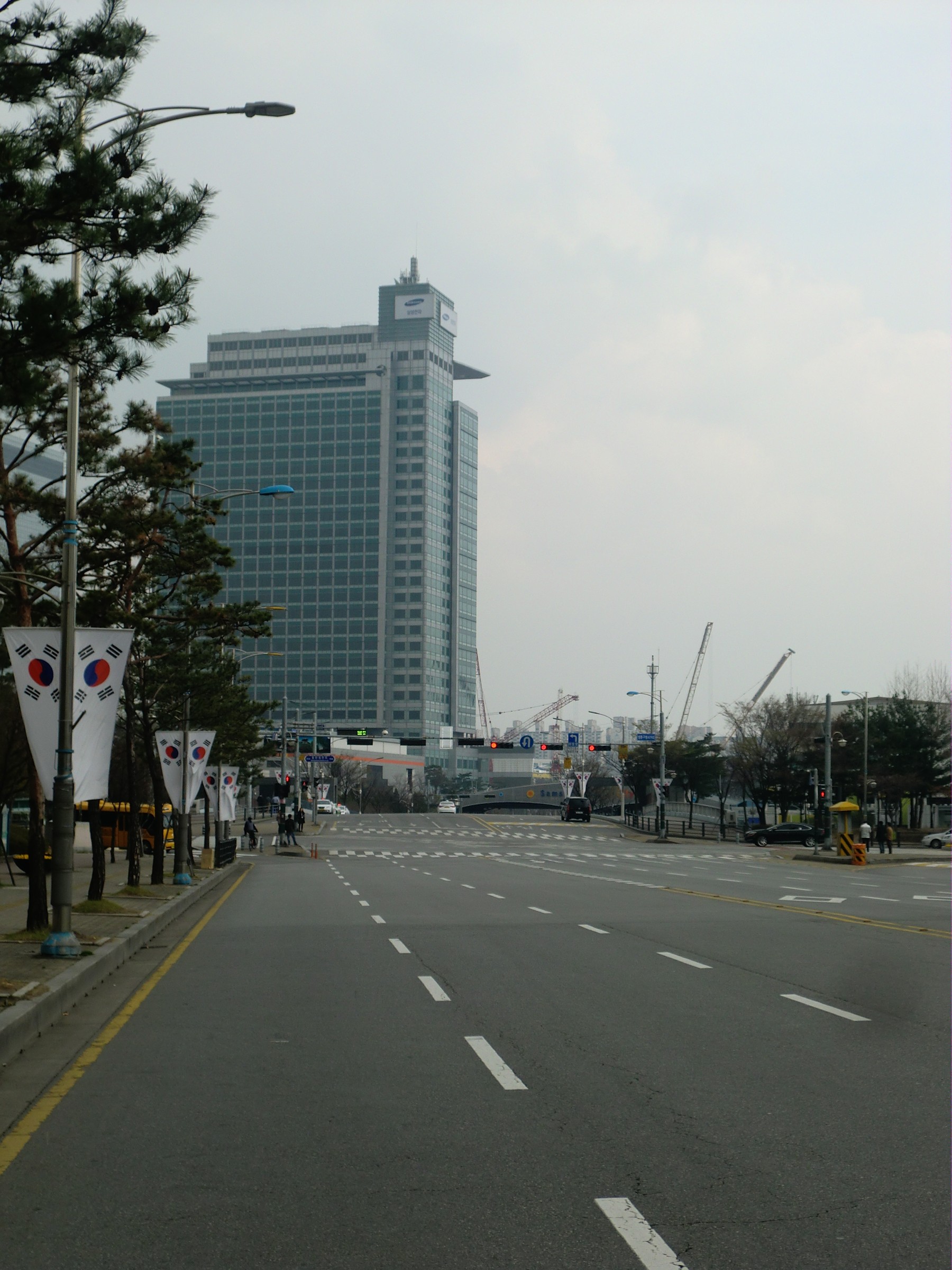 The Samsung Electronics campus at Suwon, South Korea.