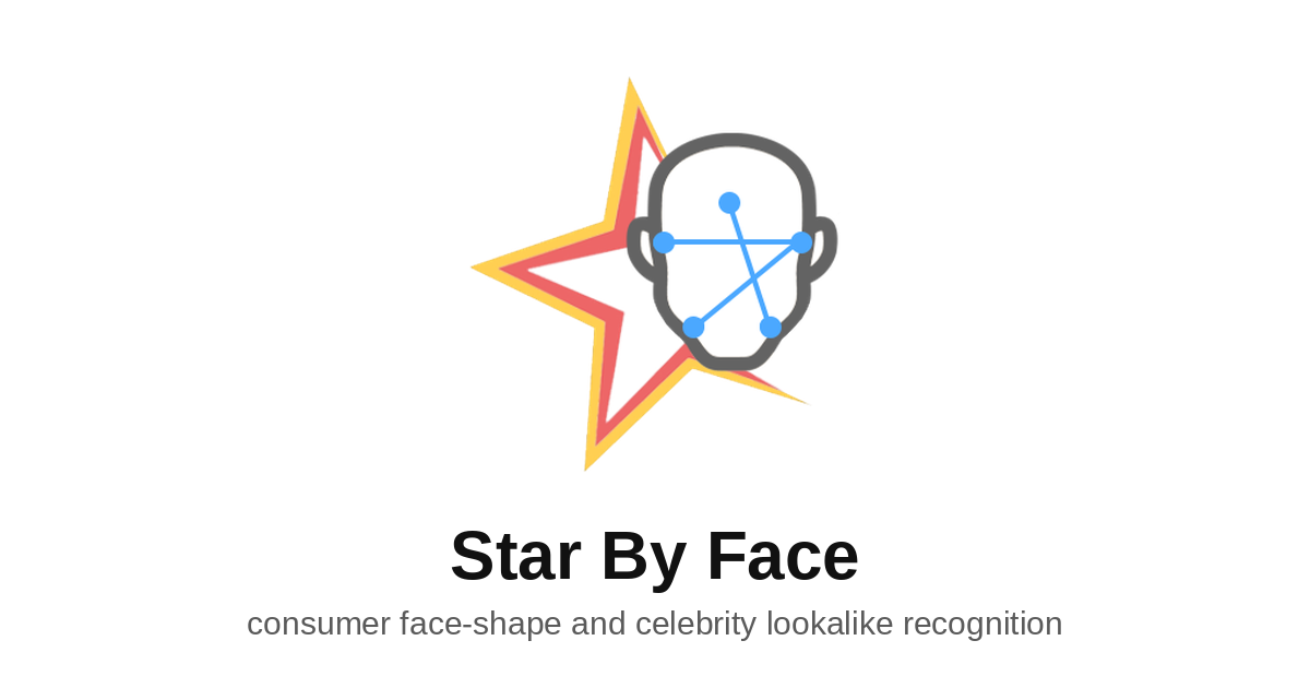 Star By Face: a consumer face-shape and celebrity lookalike recognition app