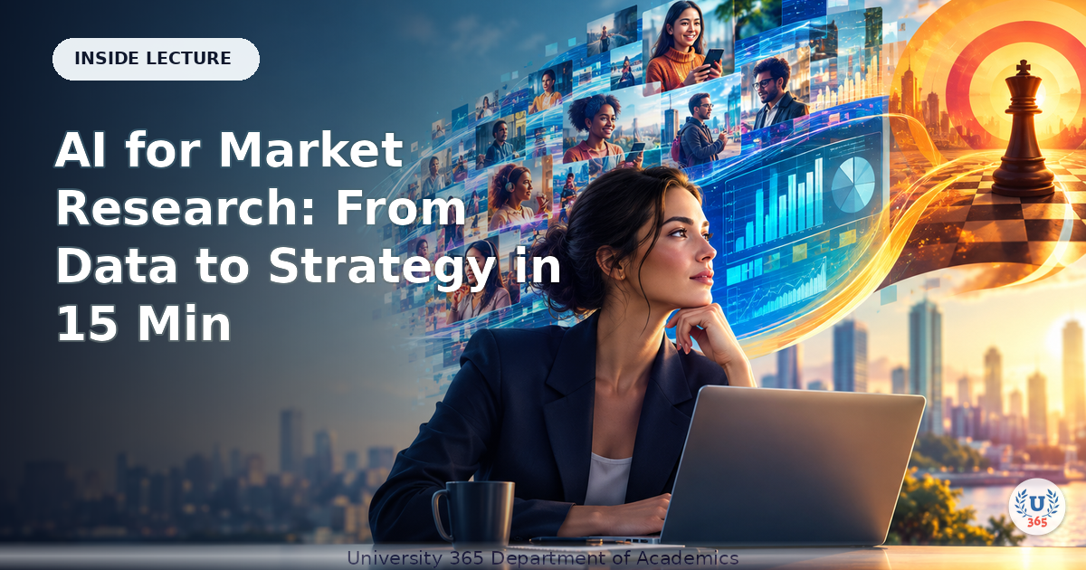 AI for Market Research: From Data to Strategy in 15 Min