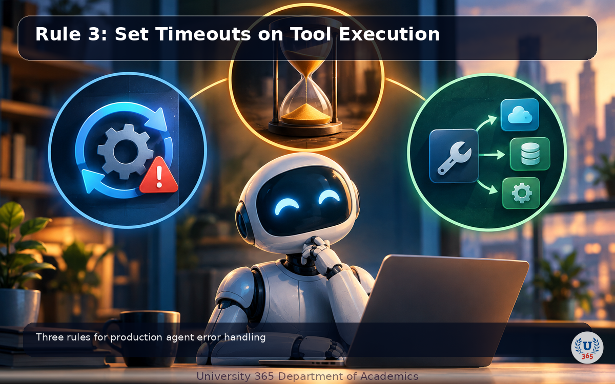 Three rules for production agent error handling