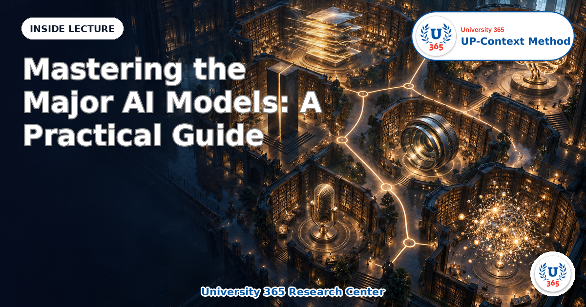 Mastering the Major AI Models: A Practical Guide