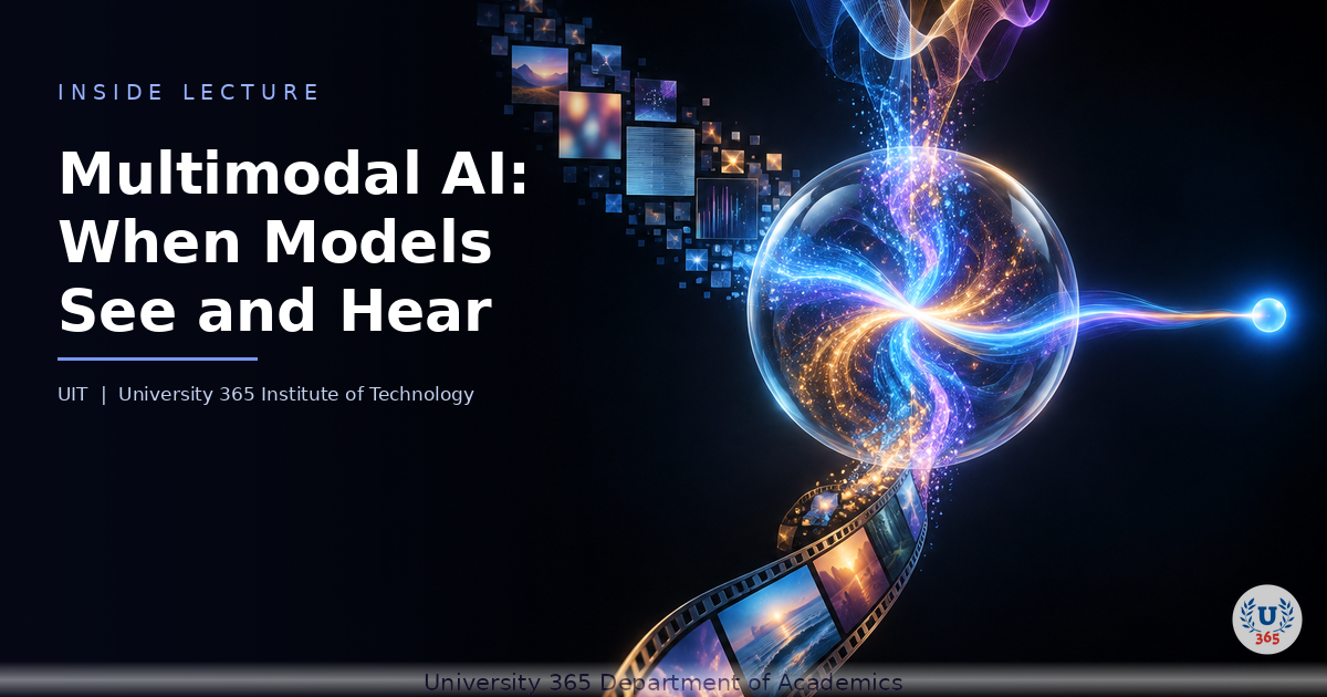 Multimodal AI: When Models See and Hear