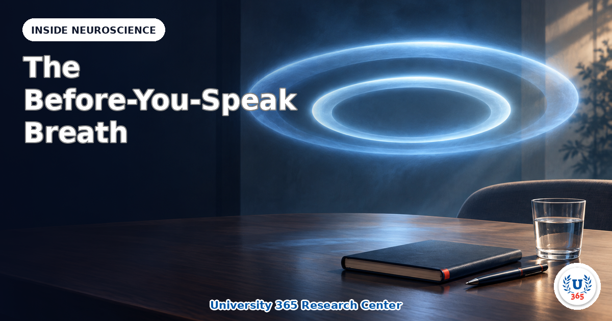 The Before-You-Speak Breath