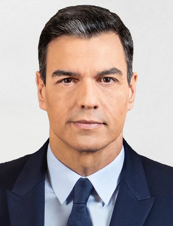 Pedro Sanchez, Prime Minister of Spain, as of 2026.