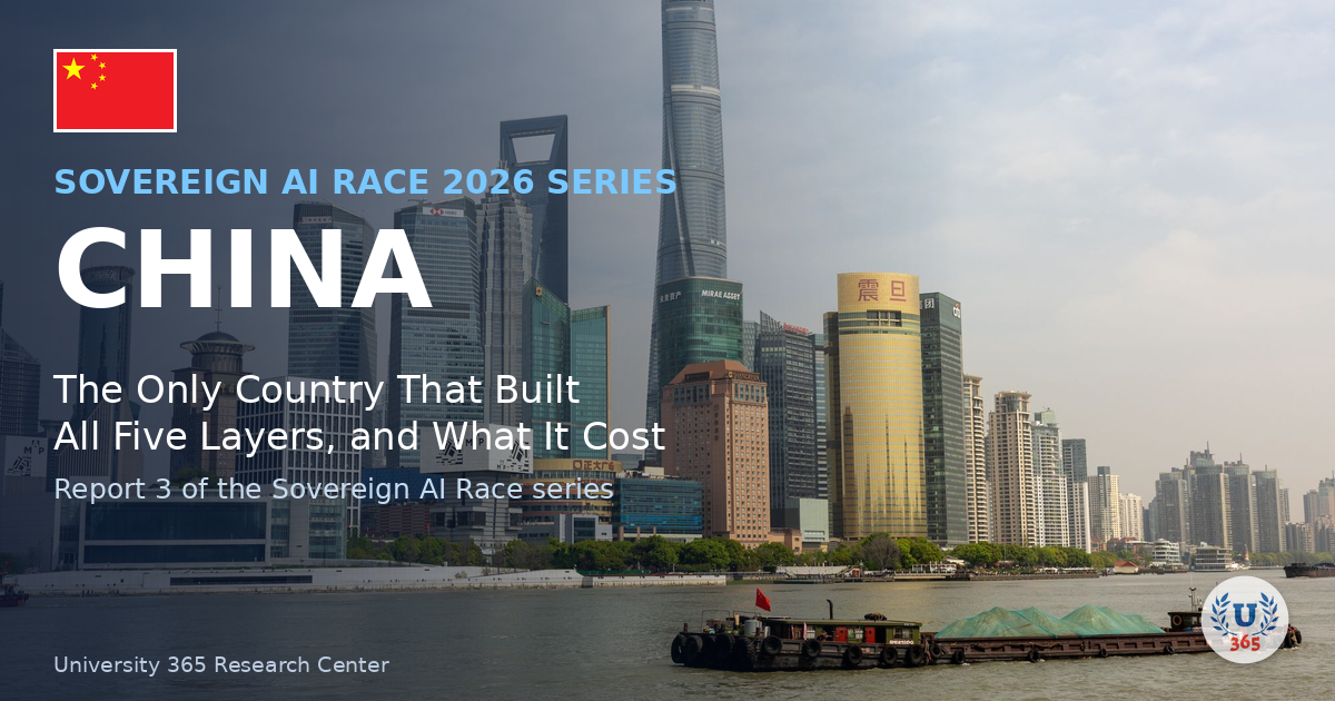 Sovereign AI Race: China (2026)