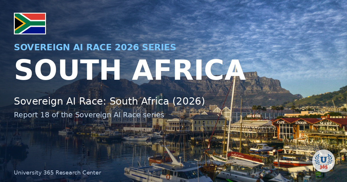 Sovereign AI Race: South Africa (2026). Table Mountain, Cape Town. University 365 Research Center.
