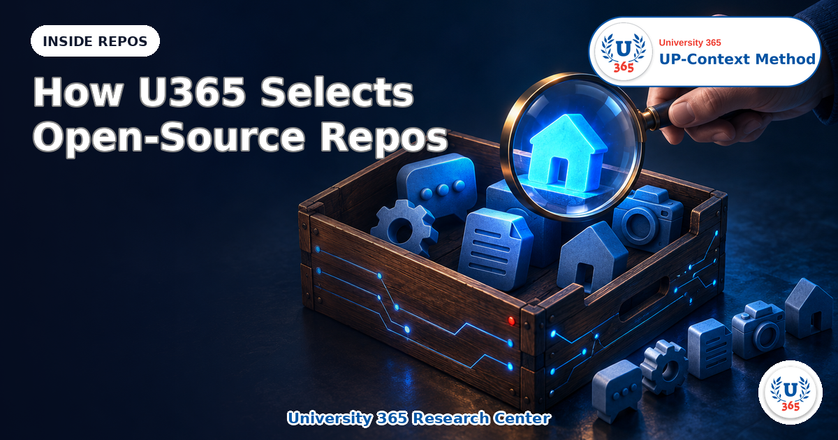 How U365 Selects Open-Source Repos