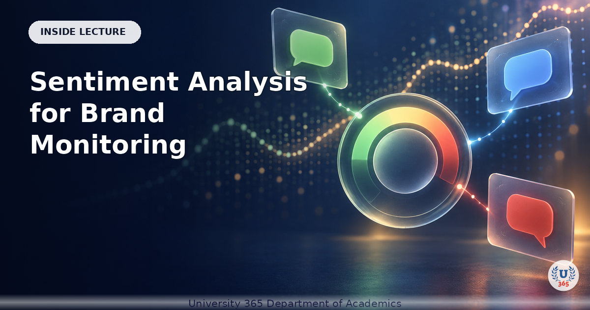 Sentiment Analysis for Brand Monitoring