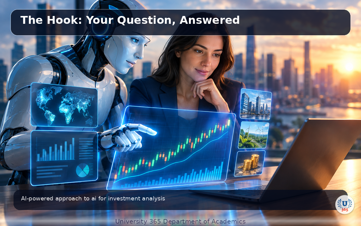 AI-powered approach to ai for investment analysis