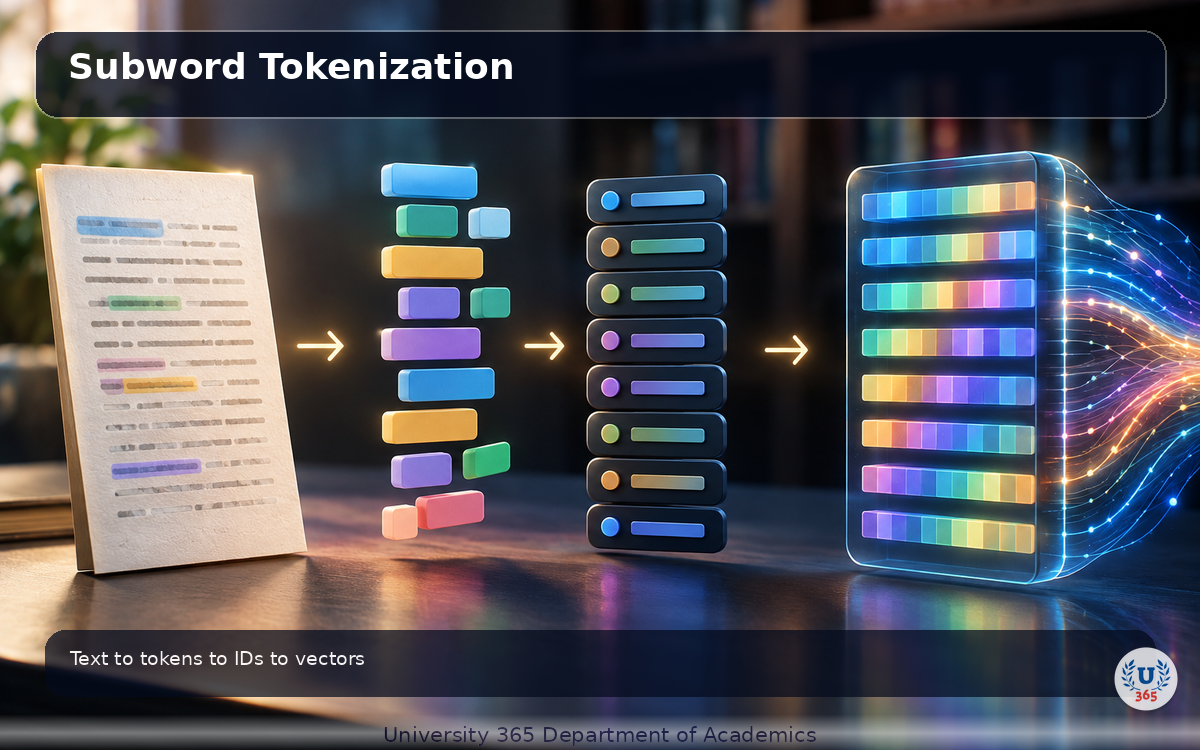 Text to tokens to IDs to vectors