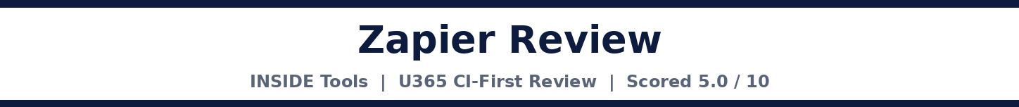 Zapier Review