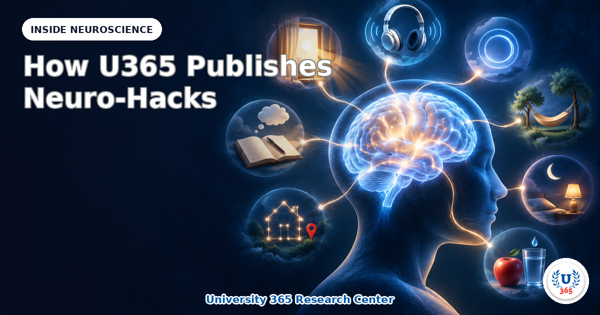 How U365 Publishes Neuro-Hacks