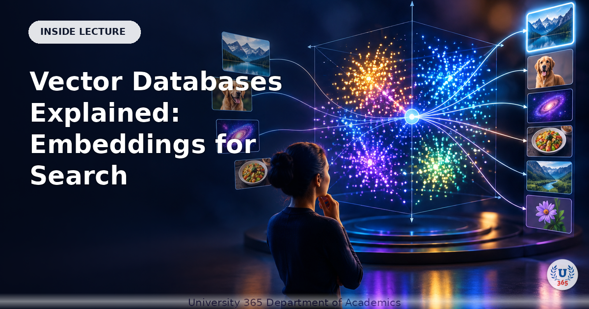 Vector Databases Explained: Embeddings for Search