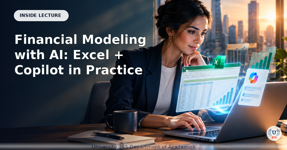 Financial Modeling with AI: Excel + Copilot in Practice