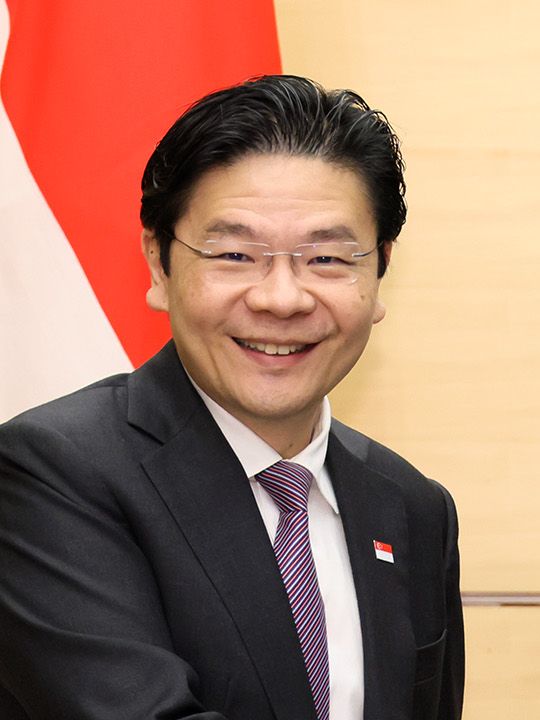 Lawrence Wong, Prime Minister of Singapore, as of 2026.