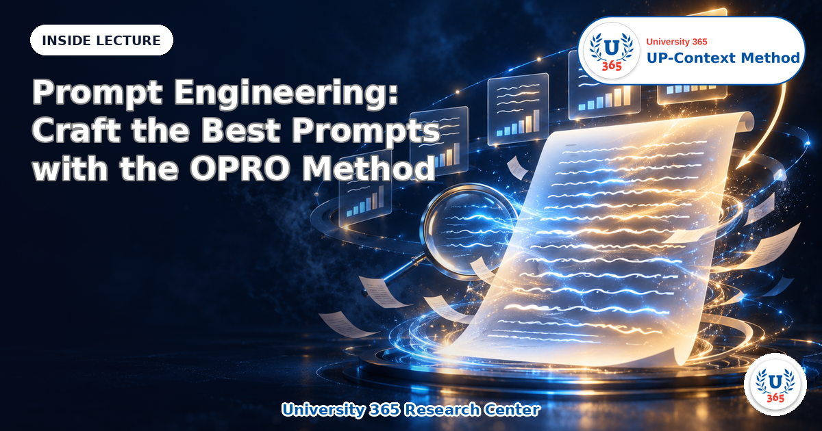Prompt Engineering: Craft the Best Prompts with the OPRO Method