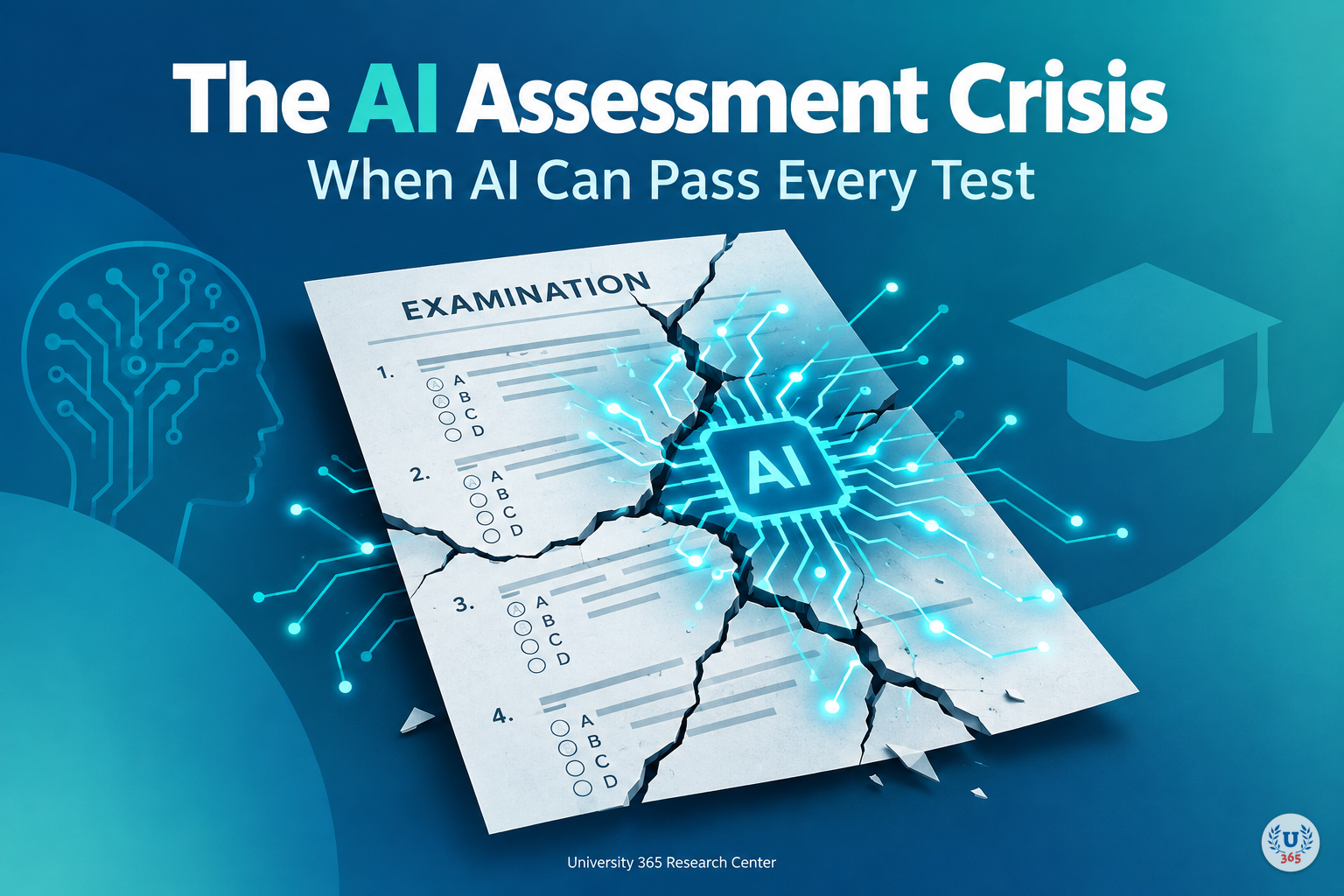 The AI Assessment Crisis: When AI Can Pass Every Test (2026). University 365 Research Center.