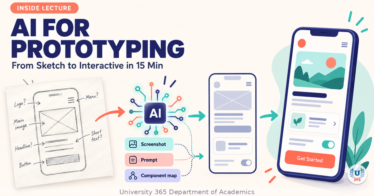 AI for Prototyping: From Sketch to Interactive in 15 Min