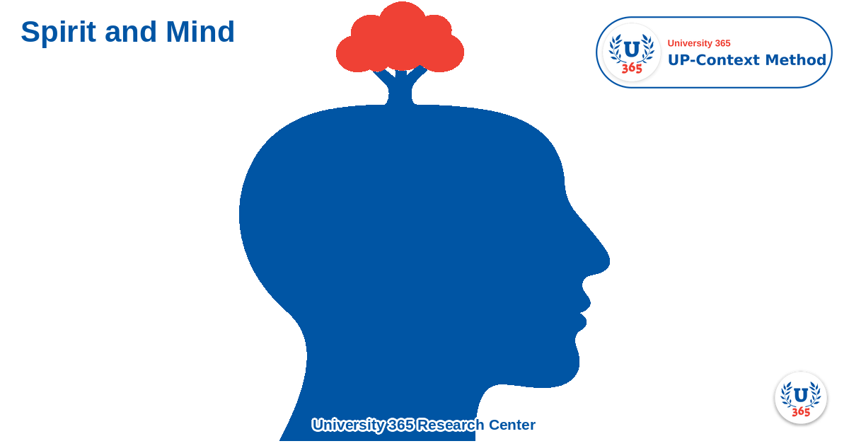 Hero illustration: a head silhouette with a tree growing from the top, standing for inner life, meaning and the mind.